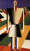 Kasimir Malevich A Peasant at the farm oil painting on canvas